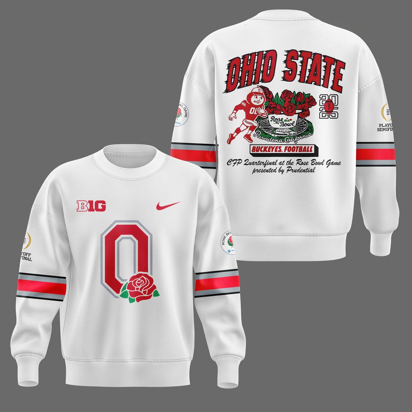 Ohio State Buckeyes Rose Bowl Game 2025 Sweatshirt