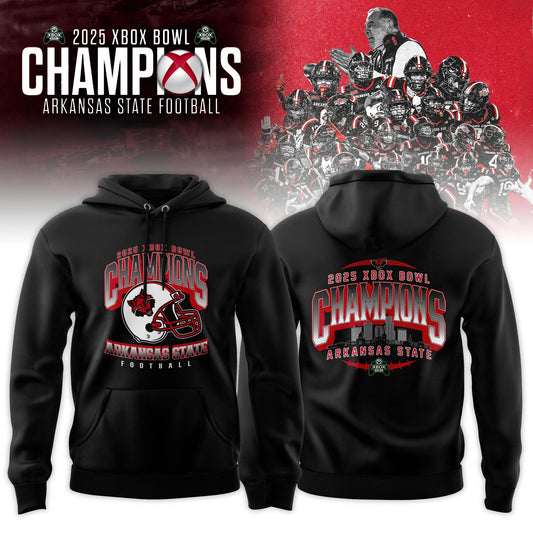 Arkansas State Red Wolves 2025 Xbox Bowl Champions Hoodie | UT43