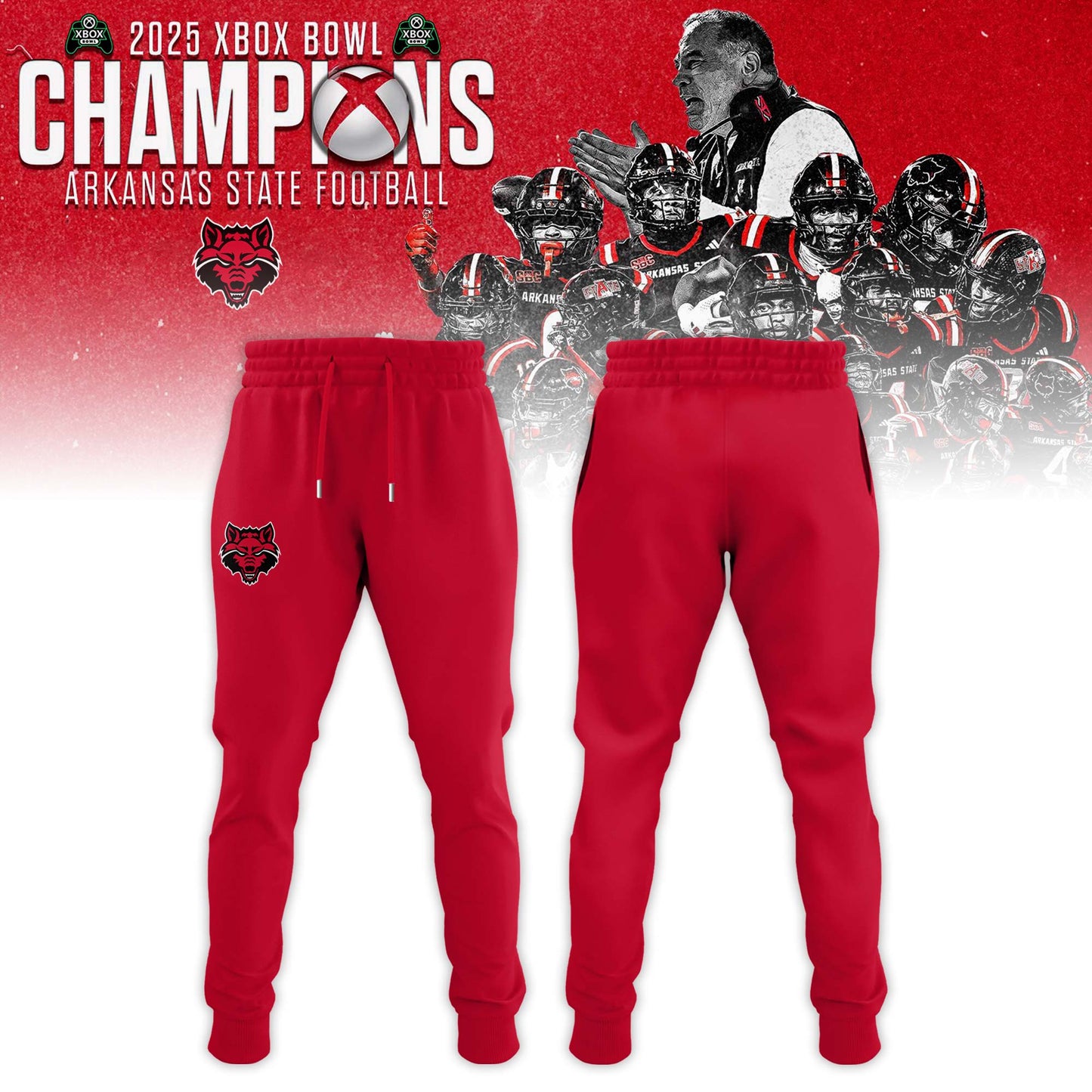 Arkansas State - Xbox Bowl Champions 2025 Shirt | GY41