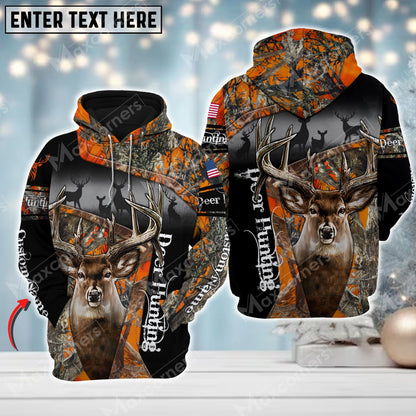 Custom Name Deer Hunting ( Multicolor Option ) 3D All Over Printed Clothes