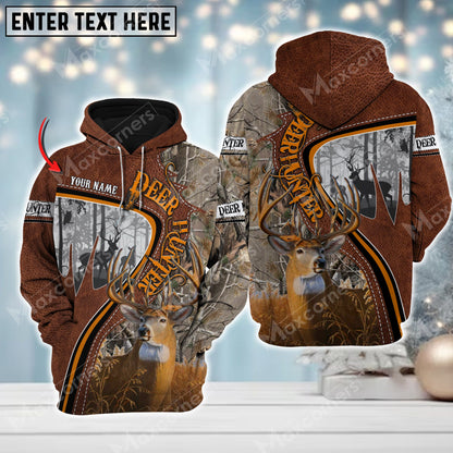 Custom Name Hunting Deer Hunter ( Multicolor Option ) Shirt 3D All Over Printed Clothes