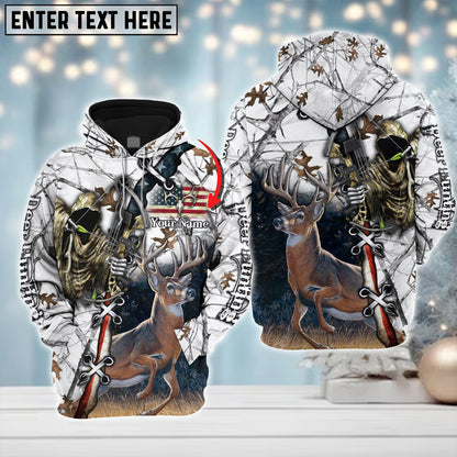 Custom Name Hunting Deer American ( Multicolor Option ) Shirt 3D All Over Printed Clothes