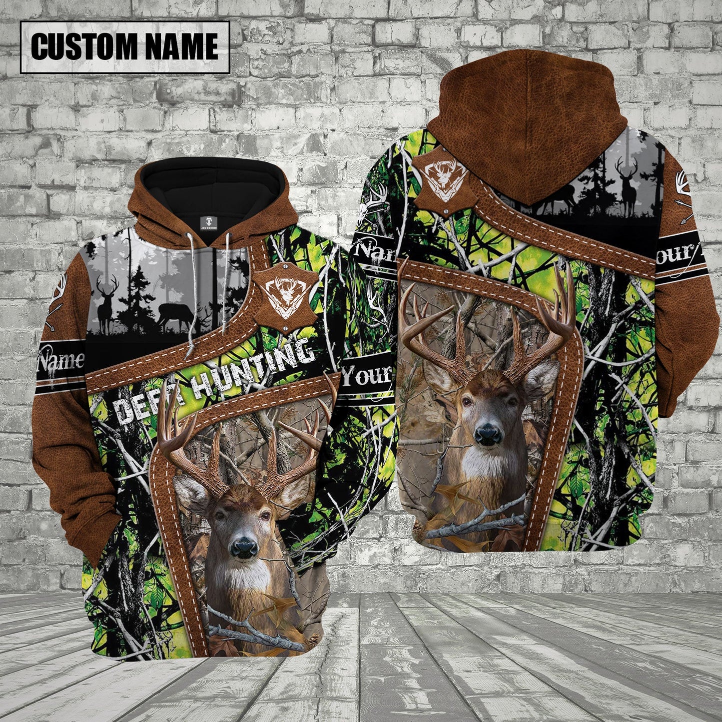 Custom Name Hunting Deer Camo ( Multicolor Option ) Shirt 3D All Over Printed Clothes