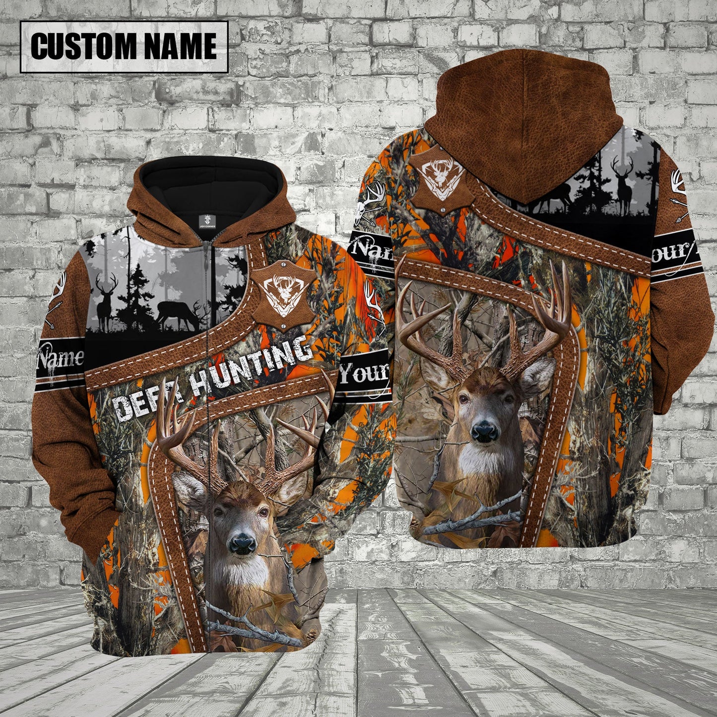 Custom Name Hunting Deer Camo ( Multicolor Option ) Shirt 3D All Over Printed Clothes