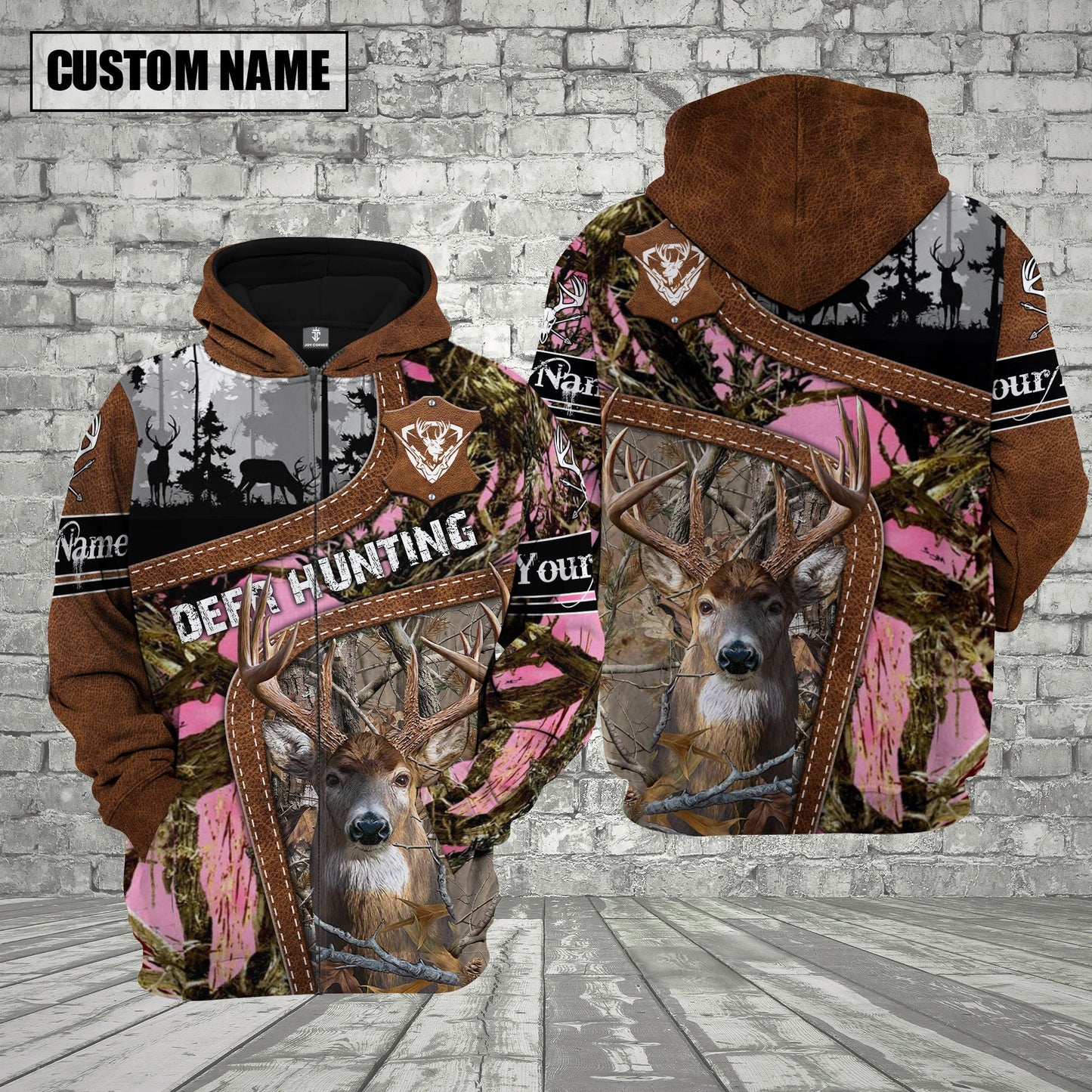 Custom Name Hunting Deer Camo ( Multicolor Option ) Shirt 3D All Over Printed Clothes