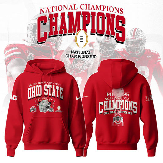 Ohio State Buckeyes NCAA National Champions Limited Edition Hoodie 2025