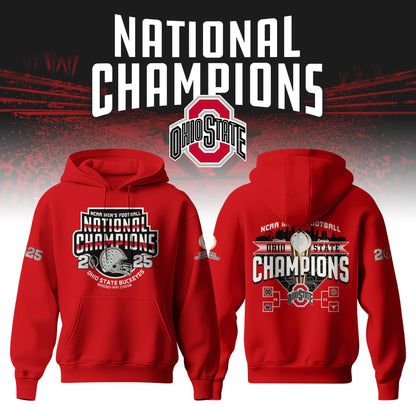 Ohio State Buckeyes NCAA National Champions Limited Edition Hoodie 2025