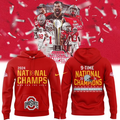 Ohio State Buckeyes NCAA National Champions Limited Edition Hoodie