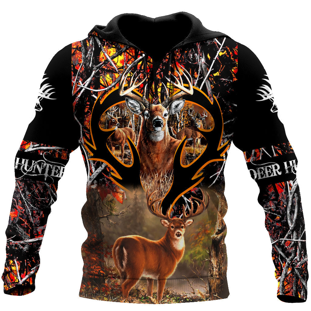 Max Corner Amazing Deer Hunting 3D Custom Name All Over Printed Shirts Gift For Hunter