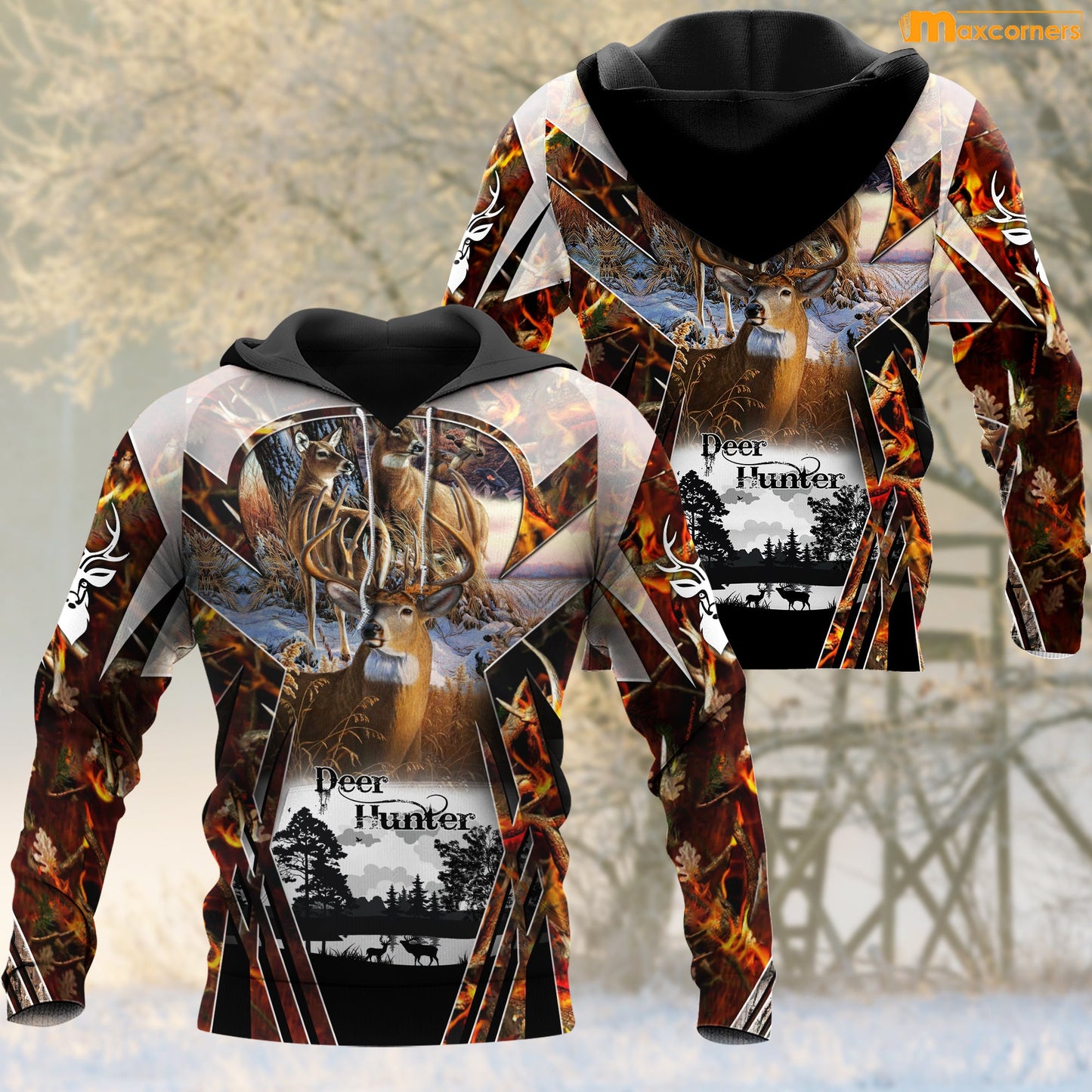 Deer Hunting 3D Shirts