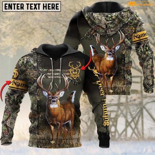 Deer Hunting Personalized 3D Shirts