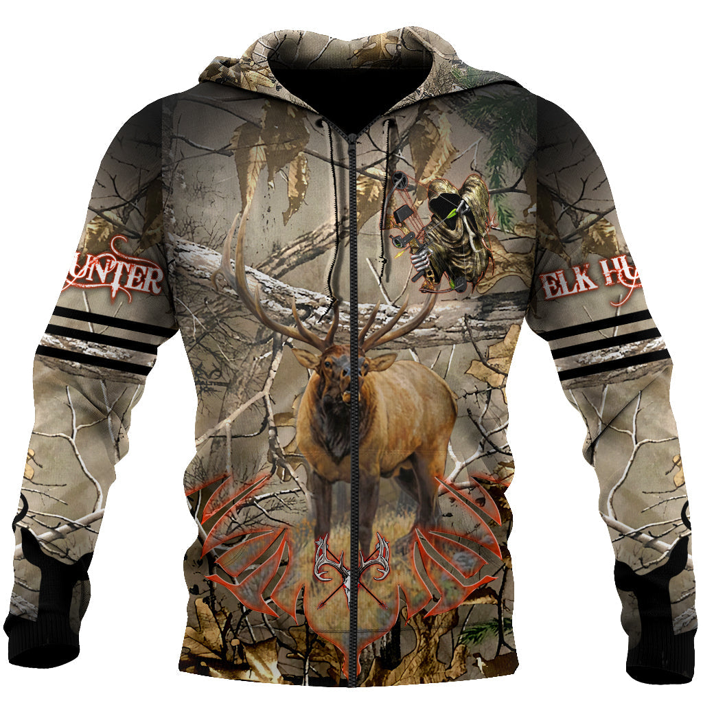 Deer Hunting Moose Archer 3D All Over Printed Shirts Gift For Hunter