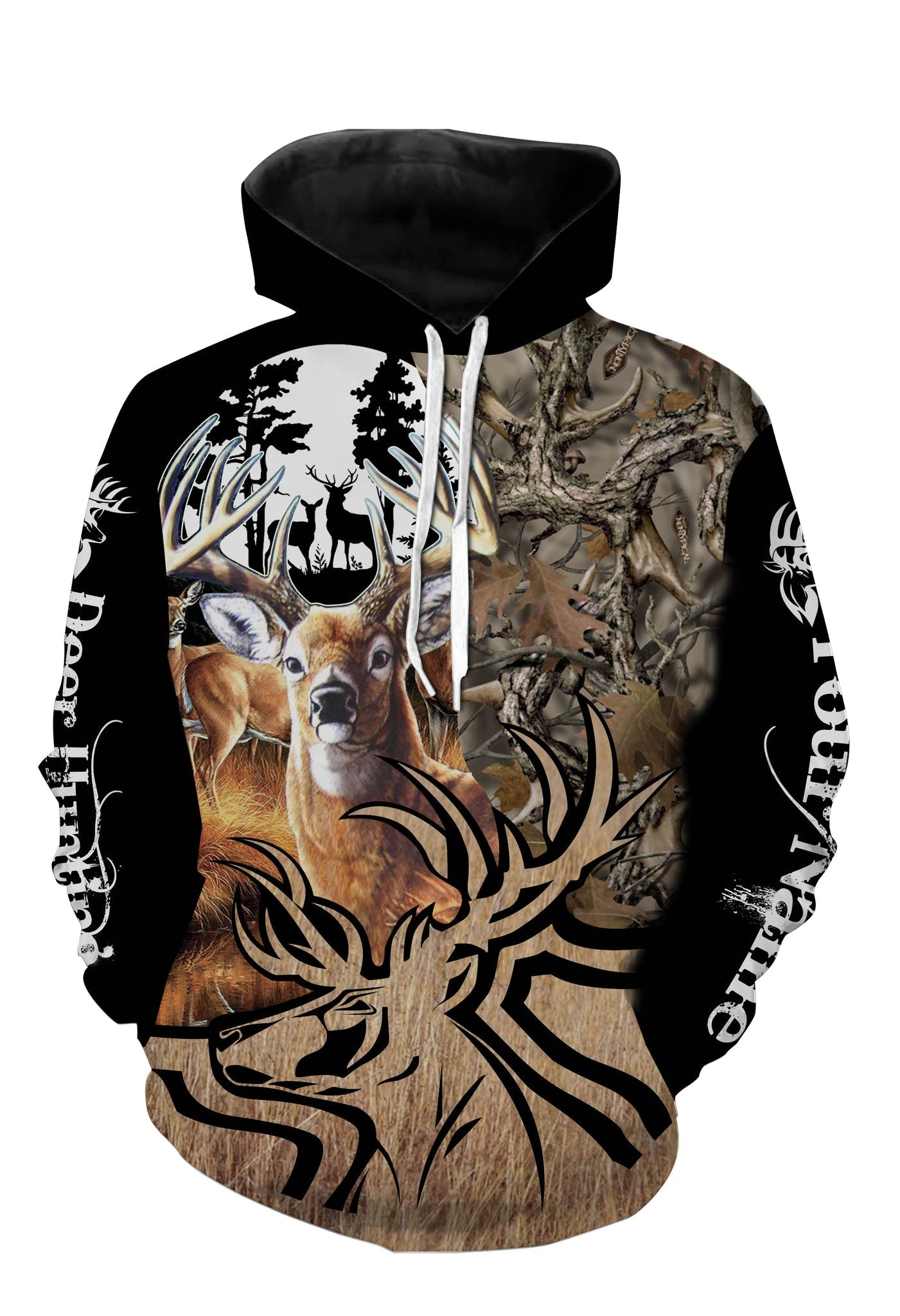 Deer Hunting Customize Name 3D Shirts