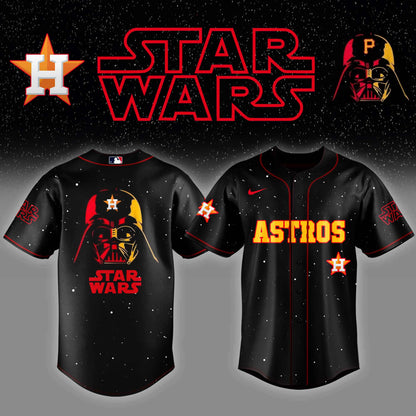 Houston Astros x Stars Wars Night Baseball Jersey Editions Limited