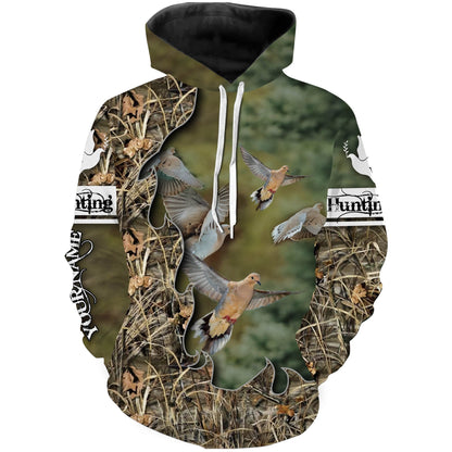 Dove Hunting Customize Name 3D Shirts