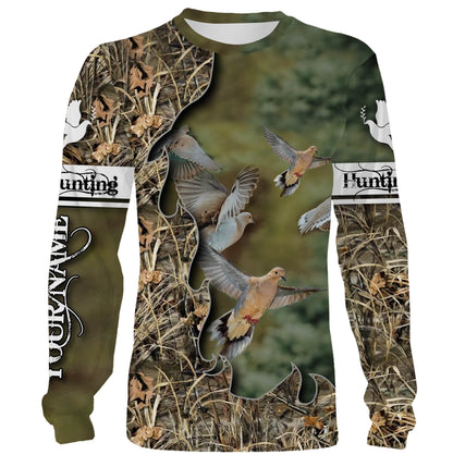 Dove Hunting Customize Name 3D Shirts