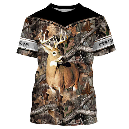 Deer Hunting Customize Name 3D Shirts