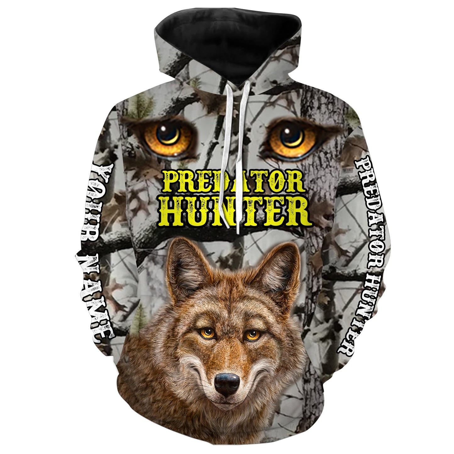 Predator Hunting Customize Name 3D Shirts