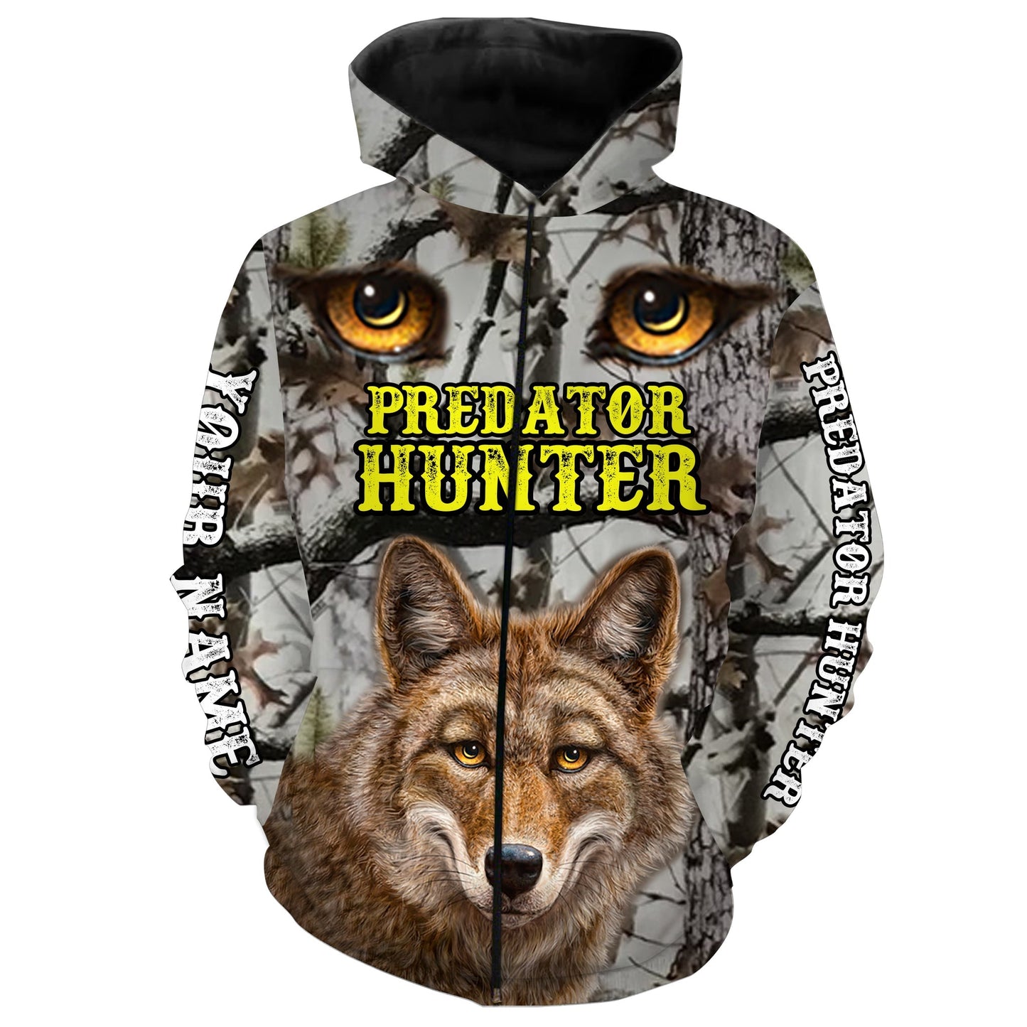 Predator Hunting Customize Name 3D Shirts