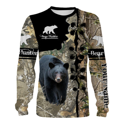 Bear Hunting Customize Name 3D Shirts