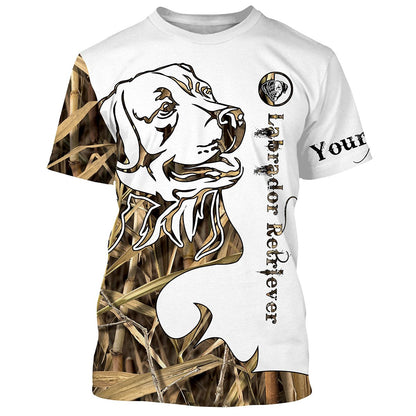 Labrador Retriever Hunting Customize Name 3D Shirts