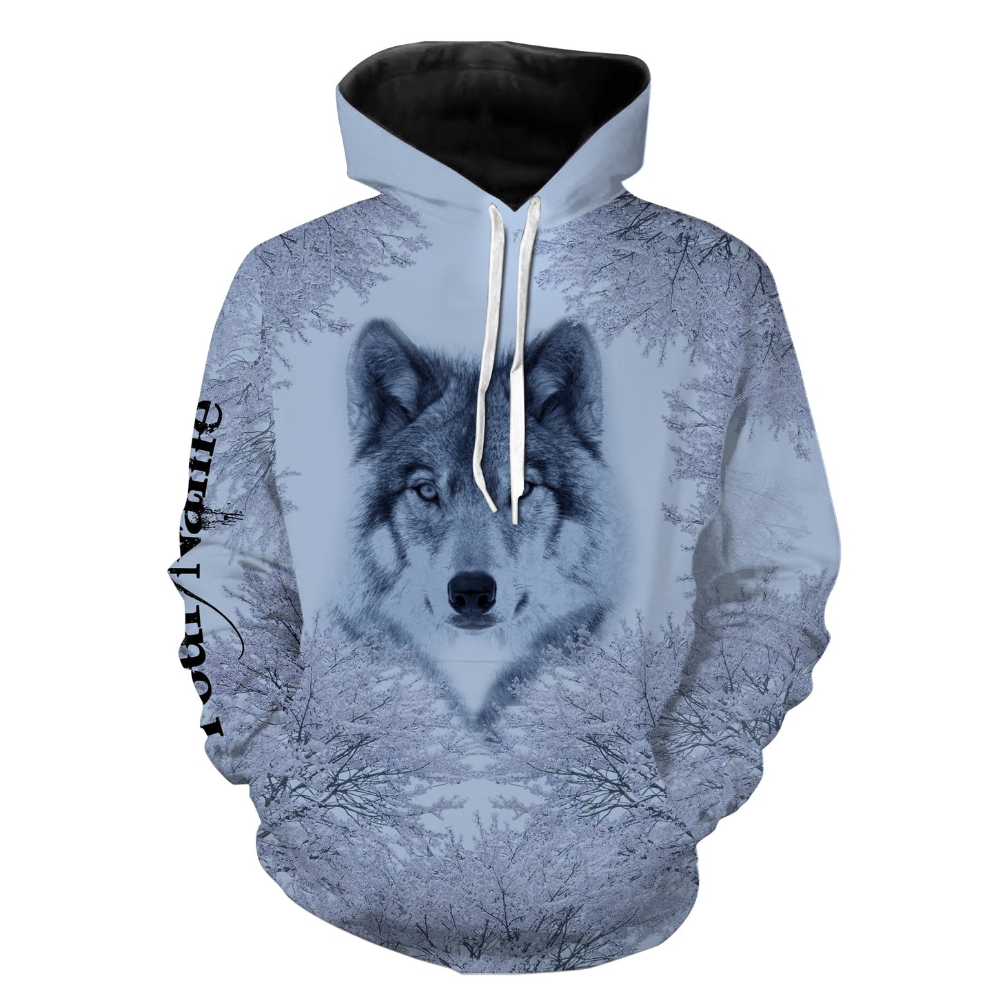 Winter Wolf Hunting Customize Name 3D Shirts