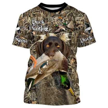 Duck Hunting Customize Name 3D Shirts