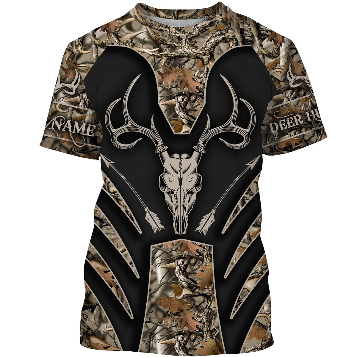 Best Deer Bow Hunting Customize Name 3D Shirts