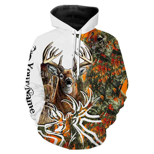 Deer Hunting A7 All Over Printed Hoodie