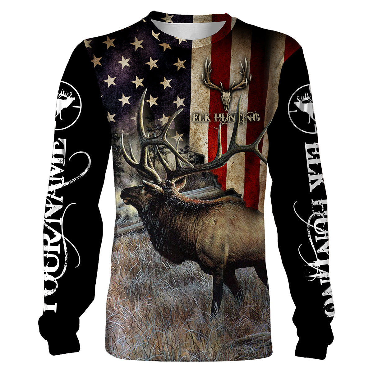 Deer Hunting Customize Name 3D Shirts