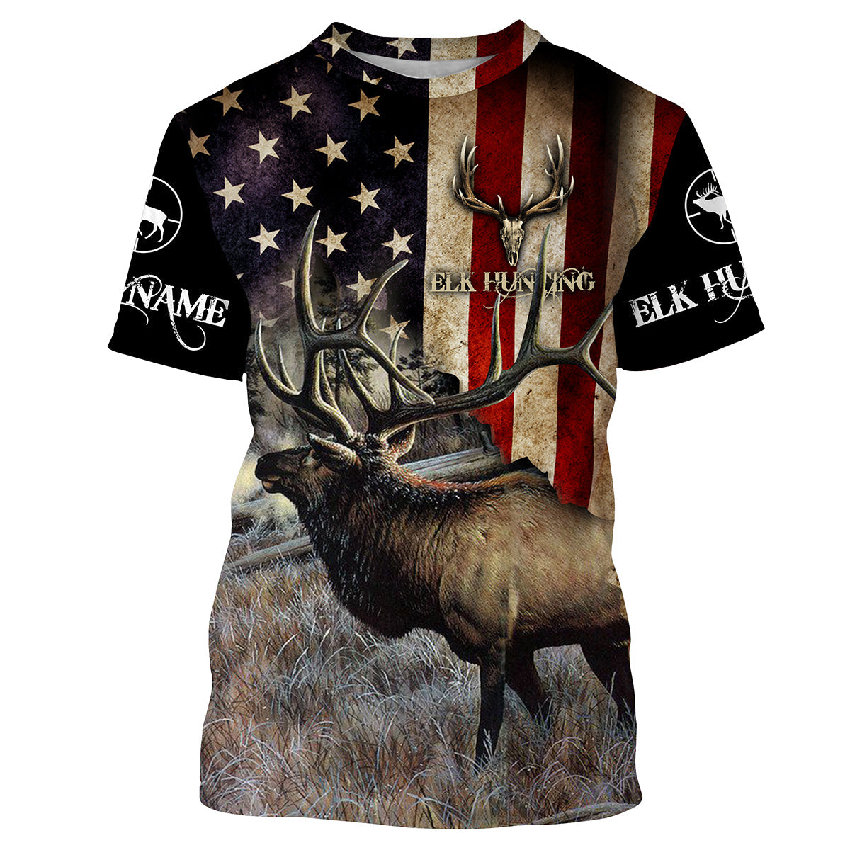 Deer Hunting Customize Name 3D Shirts