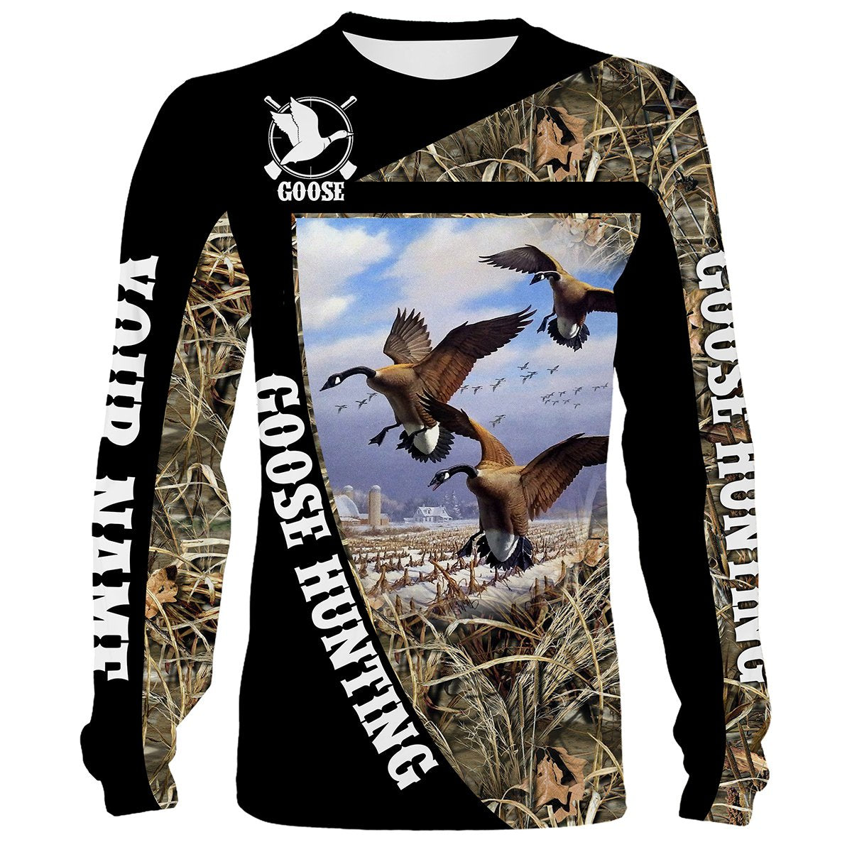 Goose Hunting Customize Name 3D Shirts