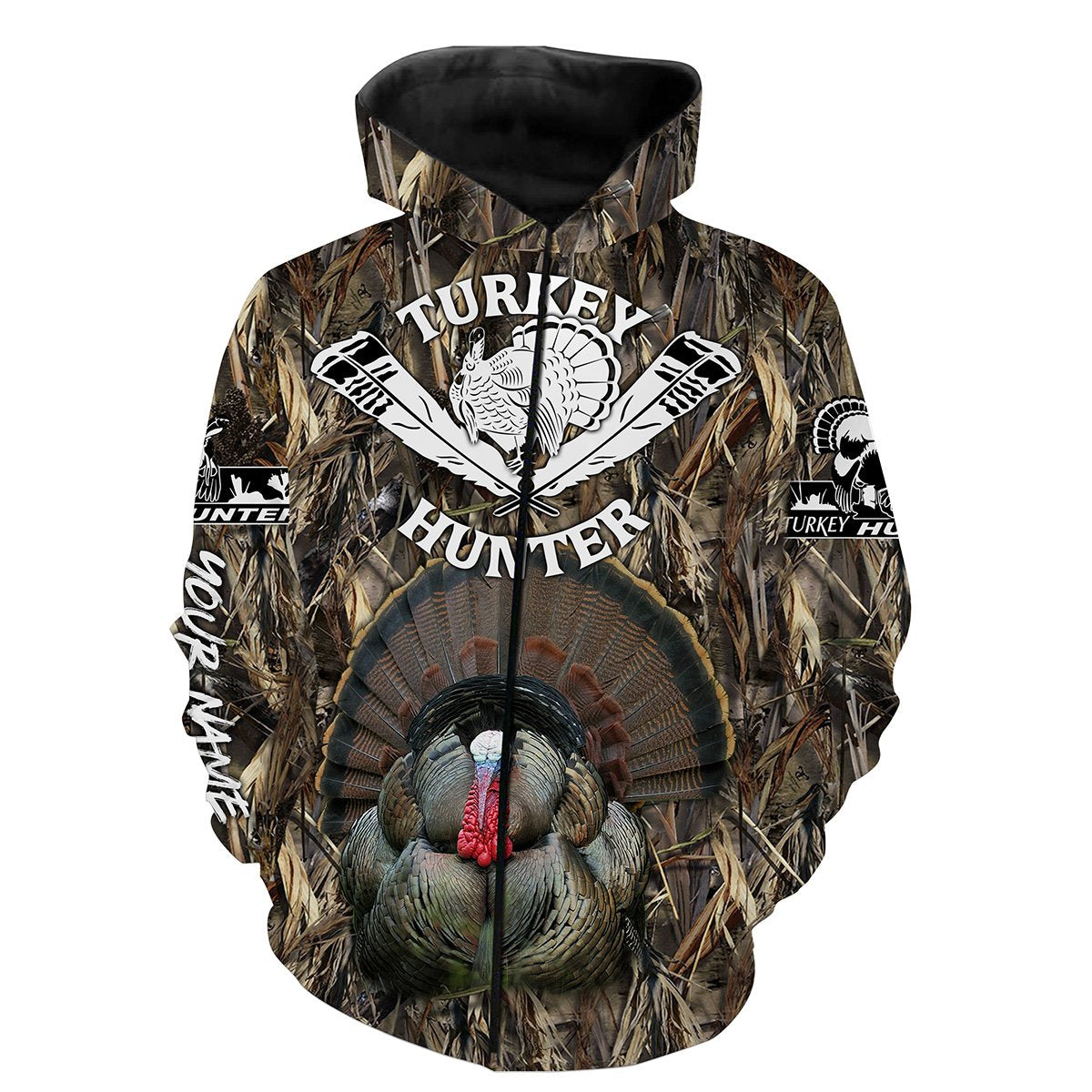 Turkey Hunting Customize Name 3D Shirts