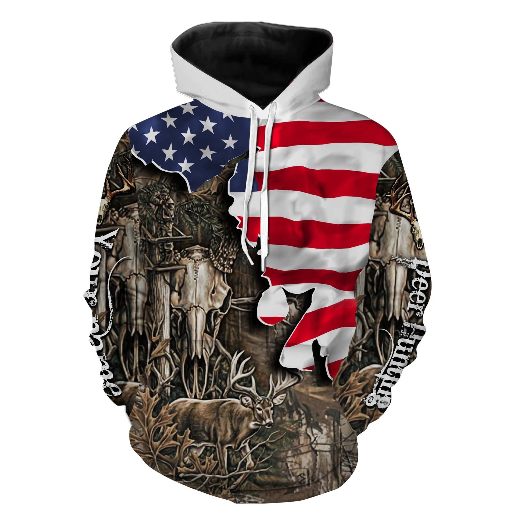 Deer Hunting Customize Name 3D Shirts