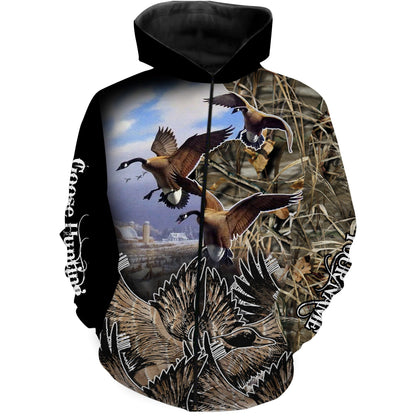 Waterfowl Hunting Customize Name 3D Shirts