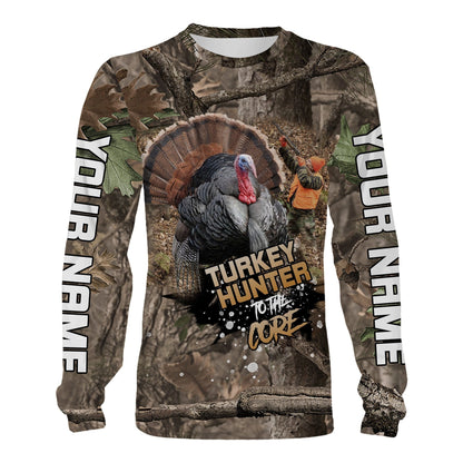 Turkey Hunting Customize Name 3D Shirts