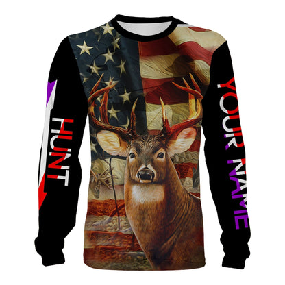 Deer Hunting Customize Name 3D Shirts