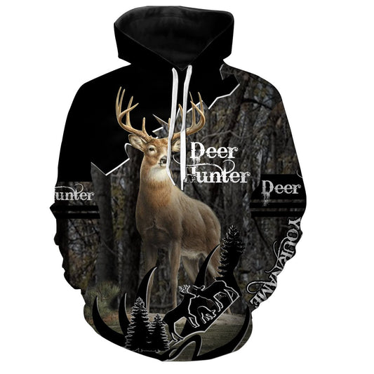 Deer Hunting Customize Name 3D Shirts