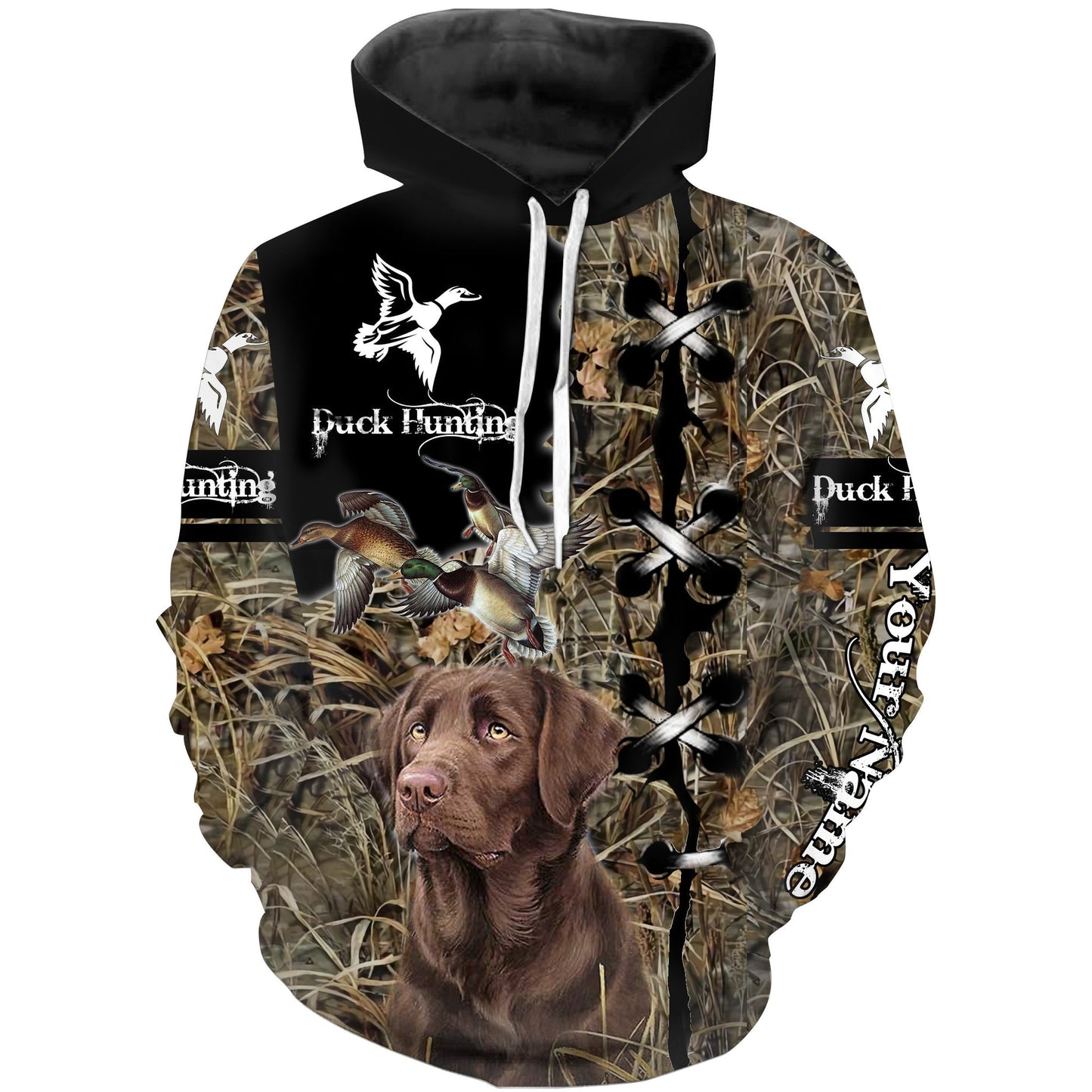 Duck Hunting Customize Name 3D Shirts