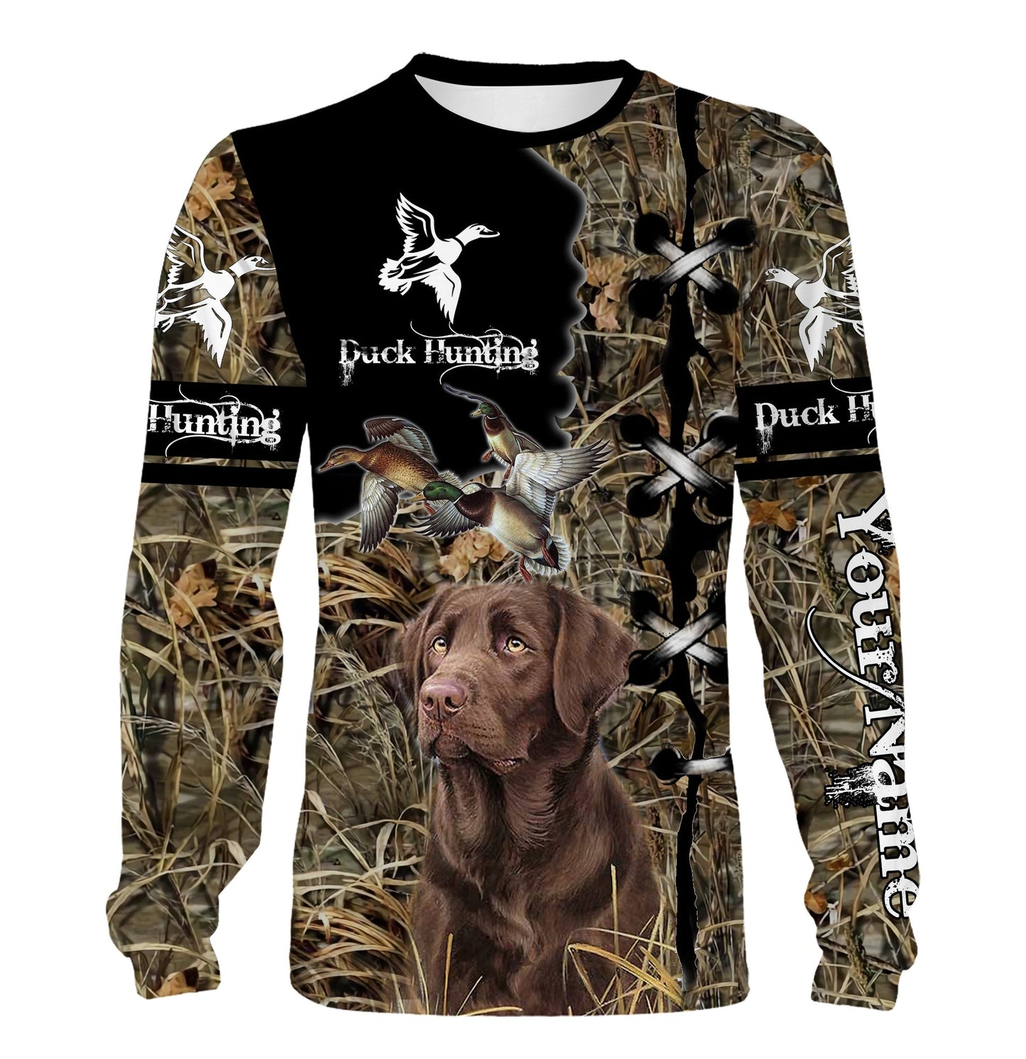 Duck Hunting Customize Name 3D Shirts