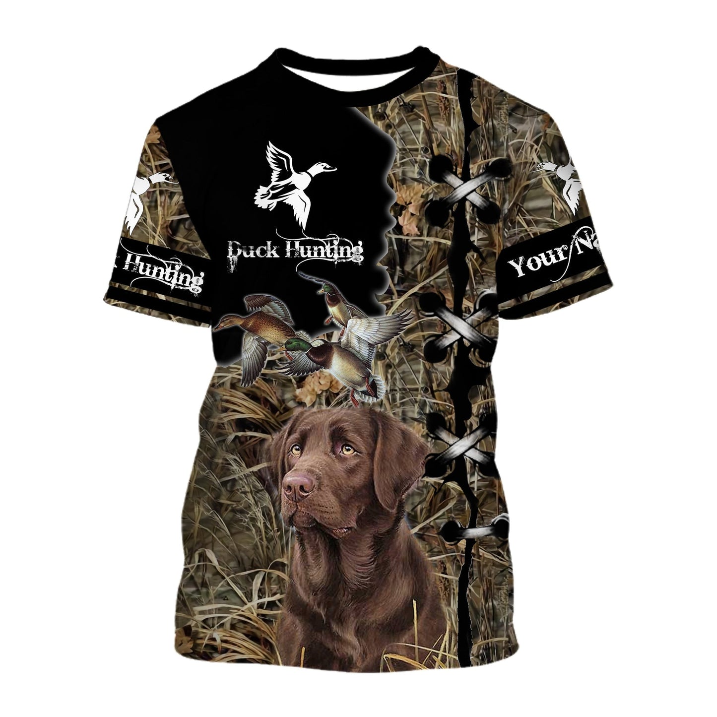 Duck Hunting Customize Name 3D Shirts