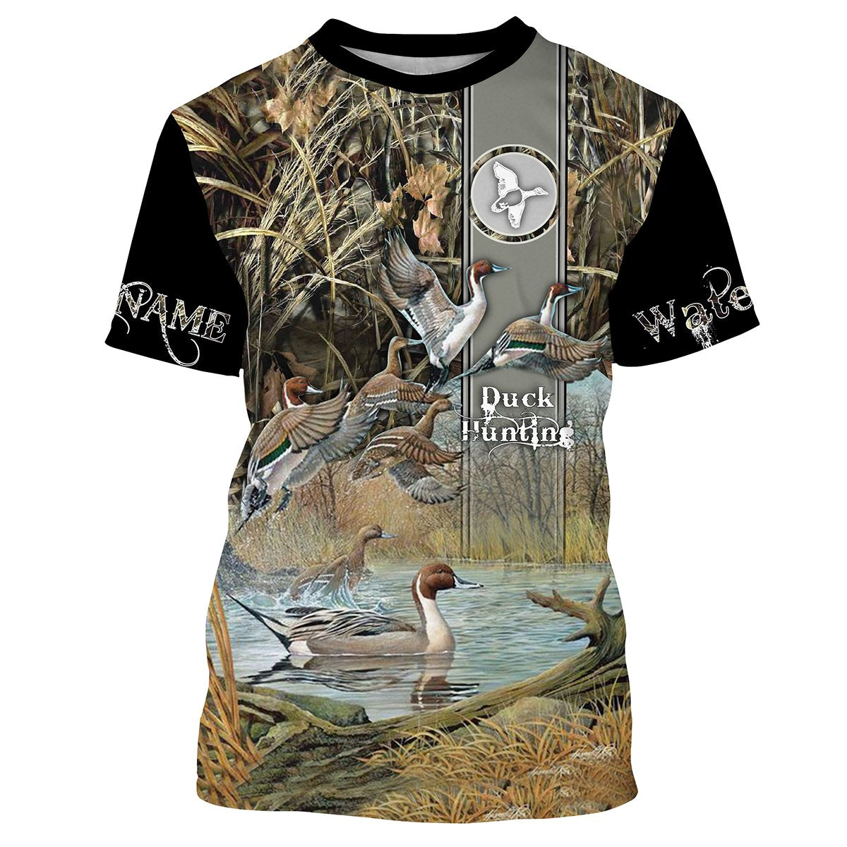 Duck Hunting Customize Name 3D Shirts