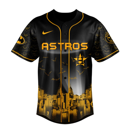 Houston Astros x DC Batman Game Night Special Edition Jersey