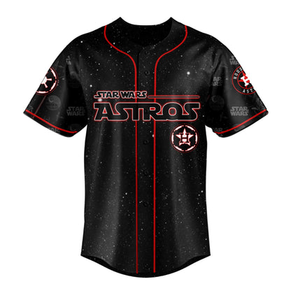 Houston Astros MLB x Star Wars Night Special Edition Jersey 2025