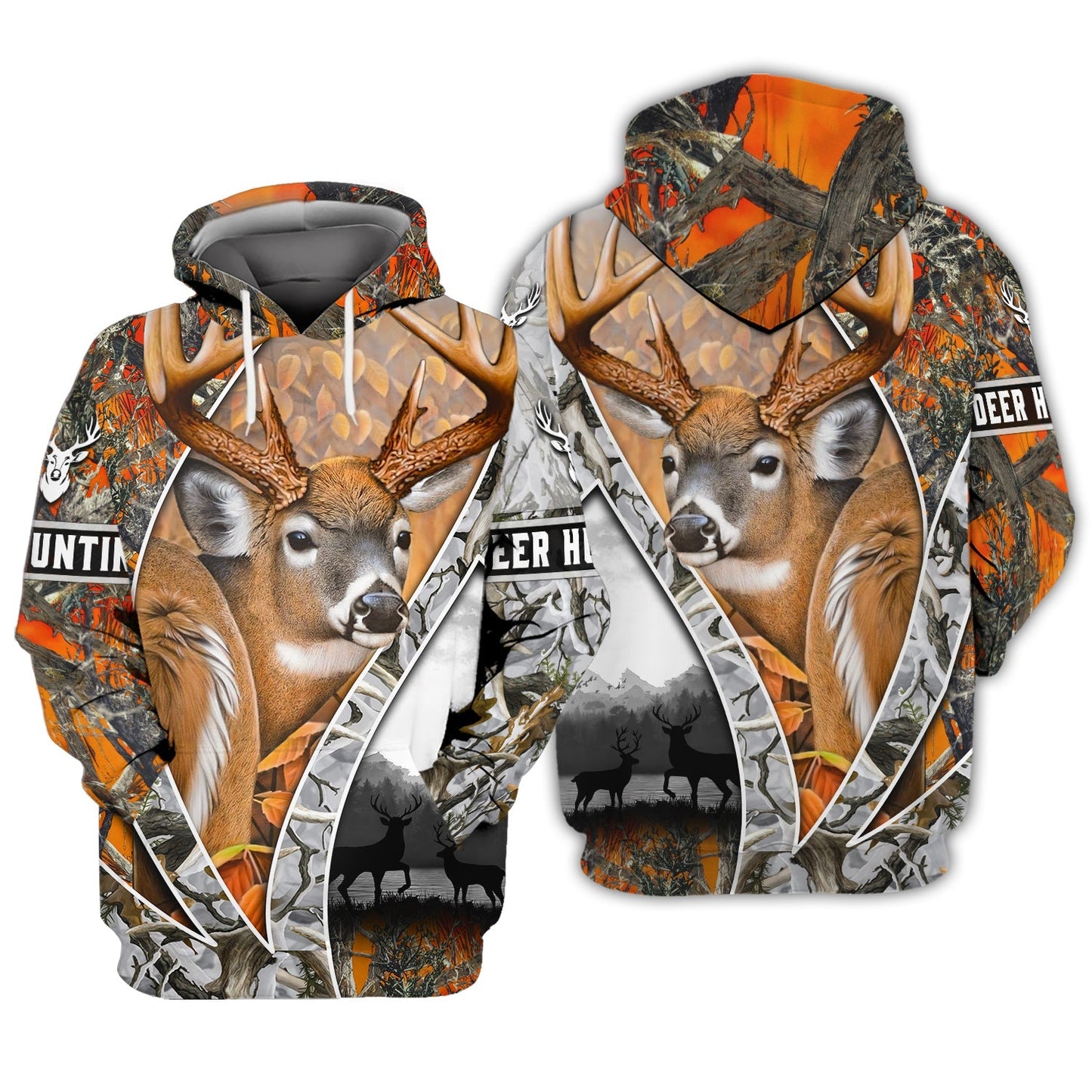 Hunting Deer Shirt 3D All Over Printed Clothes