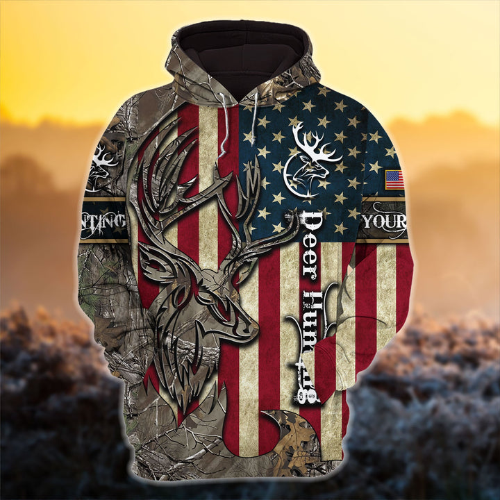 Premium Florapunk S20 Deer Hunting Hoodies 3D