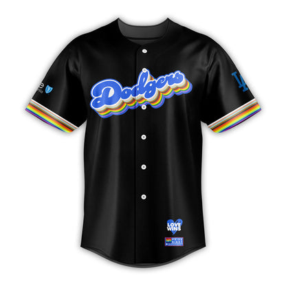 Exclusive 2025 Dodger LGBTQ + Pride Night Jersey