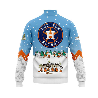 Houston Astros Peanuts & Snoopy Bomber Jacket