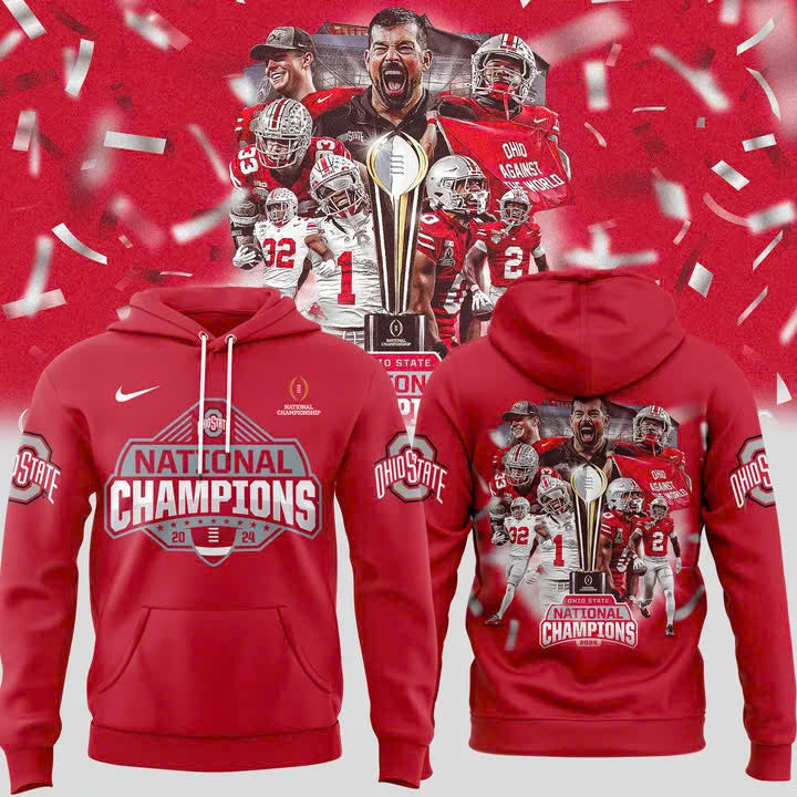 Ohio State Buckeyes NCAA National Champions Limited Edition Hoodie