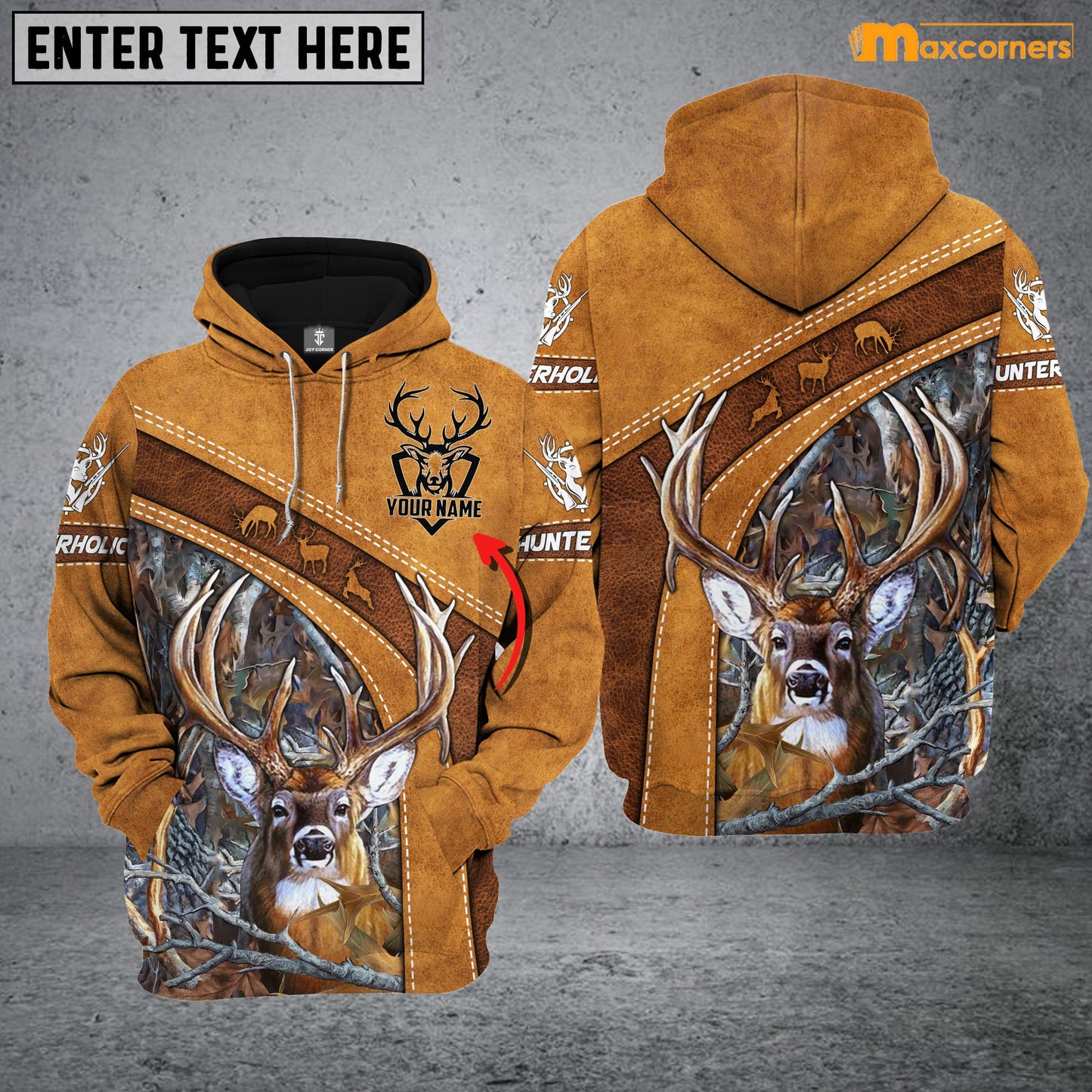 Personalized Deer Hunting Unisex Hoodie 2 SO21